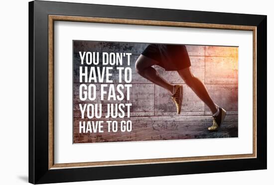 Just Have to Go-Sports Mania-Framed Art Print