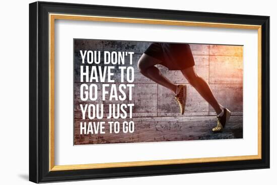 Just Have to Go-Sports Mania-Framed Art Print