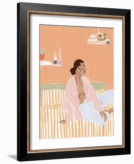 Just Let Me Chill-Ivy Green Illustrations-Framed Giclee Print