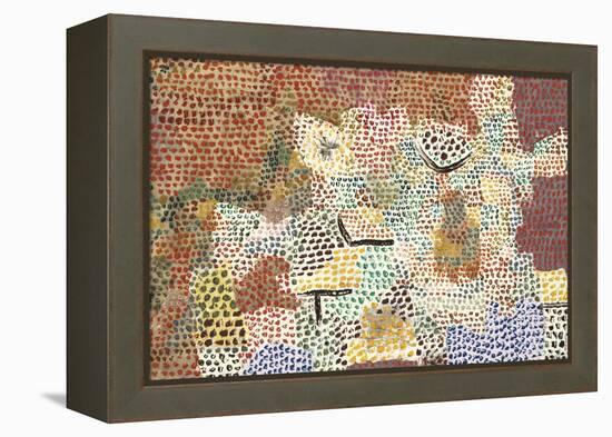 Just Like a Garden Run Wild; Wie Ein Verwilderter Garten-Paul Klee-Framed Premier Image Canvas