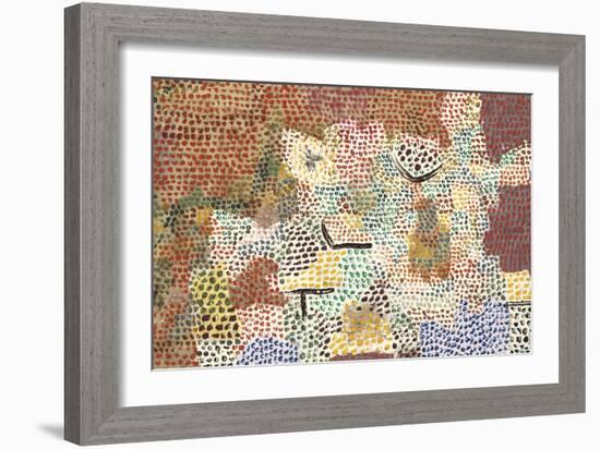 Just Like a Garden Run Wild; Wie Ein Verwilderter Garten-Paul Klee-Framed Giclee Print