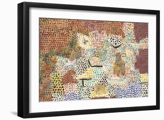 Just Like a Garden Run Wild; Wie Ein Verwilderter Garten-Paul Klee-Framed Giclee Print