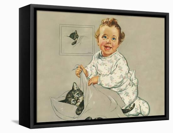 Just Like Chessie!-Guido Gruenwald-Framed Premier Image Canvas