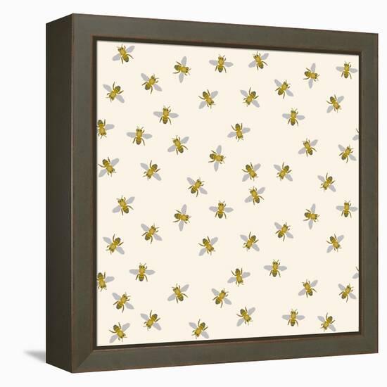 Just Little Bees-Sharon Turner-Framed Stretched Canvas