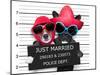 Just Married Mugshot-Javier Brosch-Mounted Photographic Print