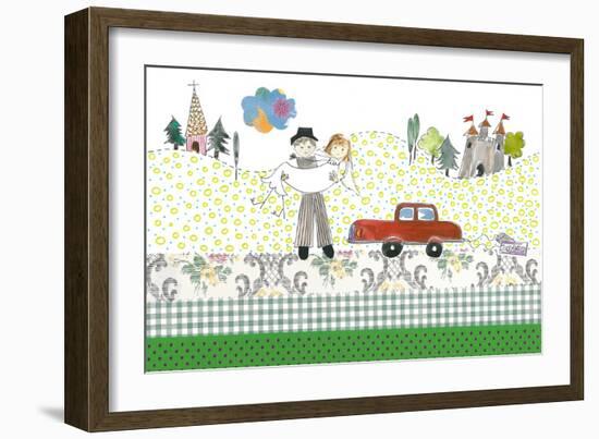 Just Married-Effie Zafiropoulou-Framed Giclee Print