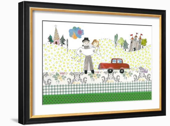 Just Married-Effie Zafiropoulou-Framed Giclee Print