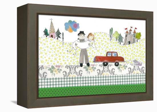 Just Married-Effie Zafiropoulou-Framed Premier Image Canvas