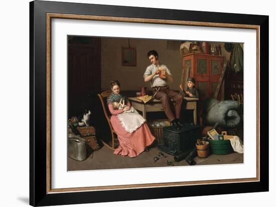 Just Moved-Henry Mosler-Framed Art Print