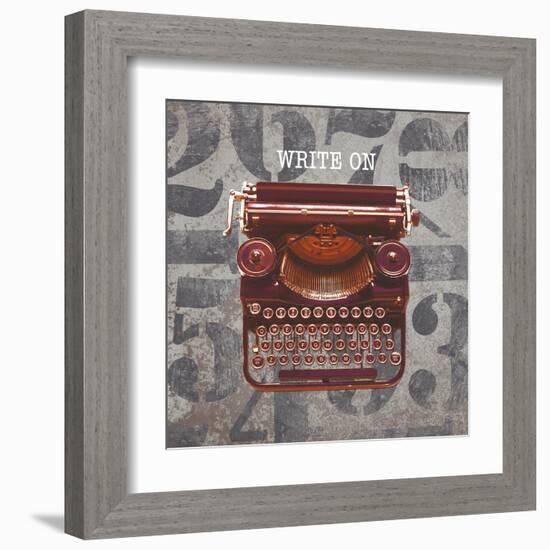 Just my Type IV-The Vintage Collection-Framed Art Print