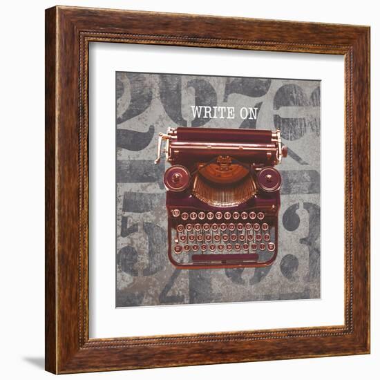 Just my Type IV-The Vintage Collection-Framed Art Print