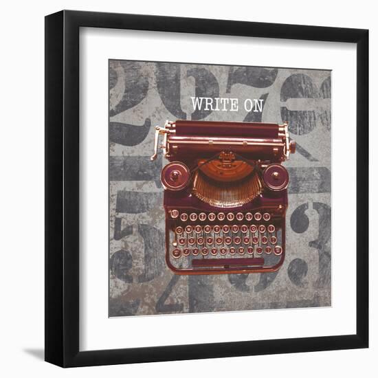 Just my Type IV-The Vintage Collection-Framed Art Print