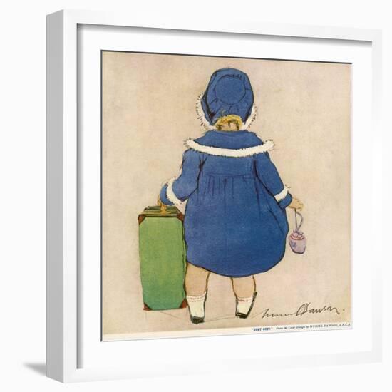 Just Off by Muriel Dawson-Muriel Dawson-Framed Art Print