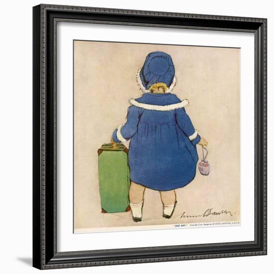 Just Off by Muriel Dawson-Muriel Dawson-Framed Art Print