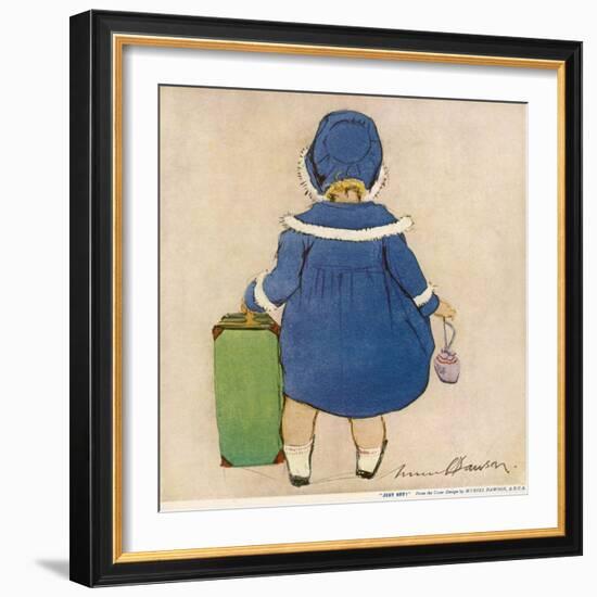 Just Off by Muriel Dawson-Muriel Dawson-Framed Art Print