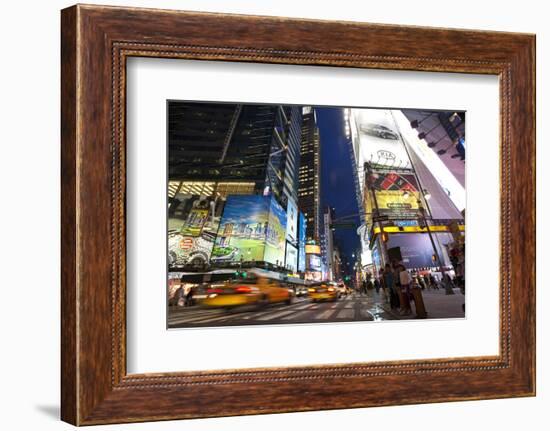 Just Off Times Square, Manhattan, New York, USA-Peter Adams-Framed Photographic Print