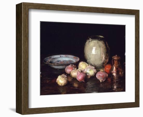 Just Onions, 1912-William Merritt Chase-Framed Giclee Print