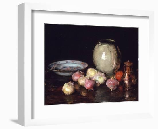 Just Onions, 1912-William Merritt Chase-Framed Giclee Print