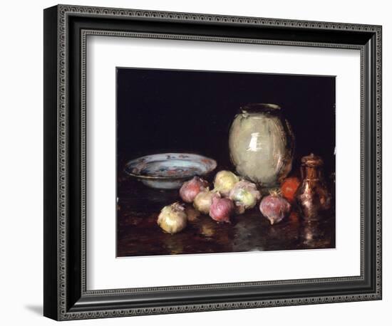 Just Onions, 1912-William Merritt Chase-Framed Giclee Print