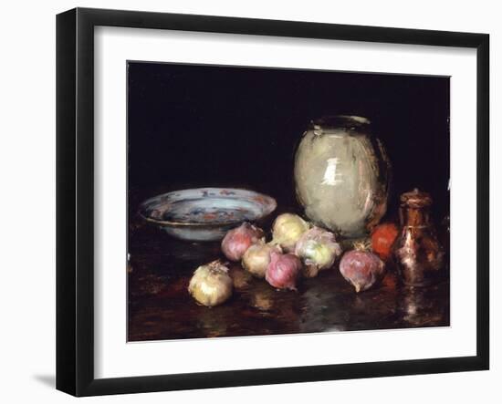 Just Onions, 1912-William Merritt Chase-Framed Giclee Print