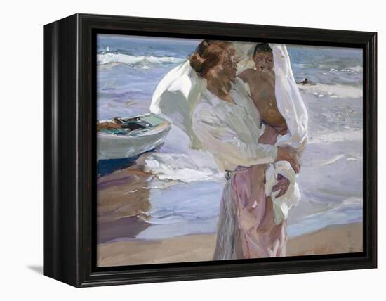 Just Out of the Sea, 1915-Joaqu?n Sorolla y Bastida-Framed Premier Image Canvas