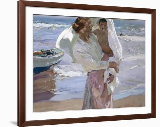 Just Out of the Sea, 1915-Joaqu?n Sorolla y Bastida-Framed Giclee Print