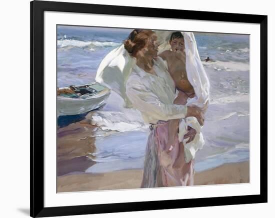 Just Out of the Sea, 1915-Joaqu?n Sorolla y Bastida-Framed Giclee Print