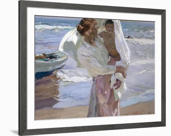 Just Out of the Sea, 1915-Joaqu?n Sorolla y Bastida-Framed Giclee Print