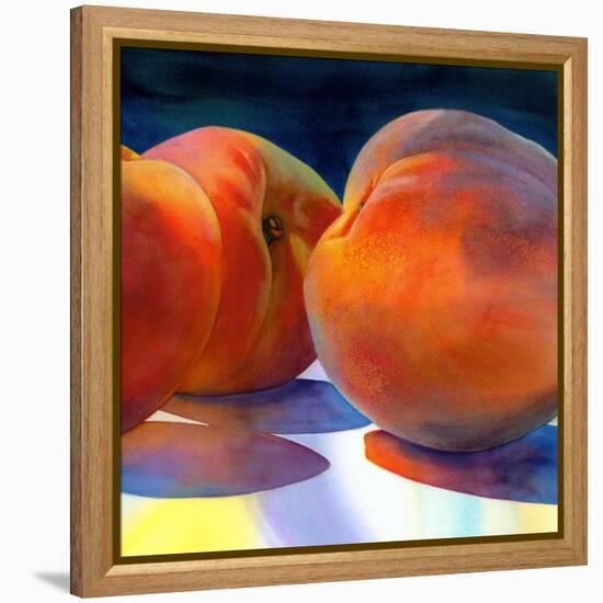 Just Peachy-Terri Hill-Framed Premier Image Canvas