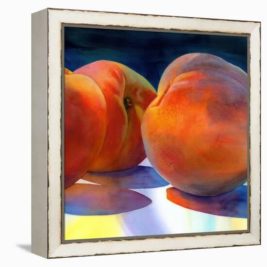 Just Peachy-Terri Hill-Framed Premier Image Canvas