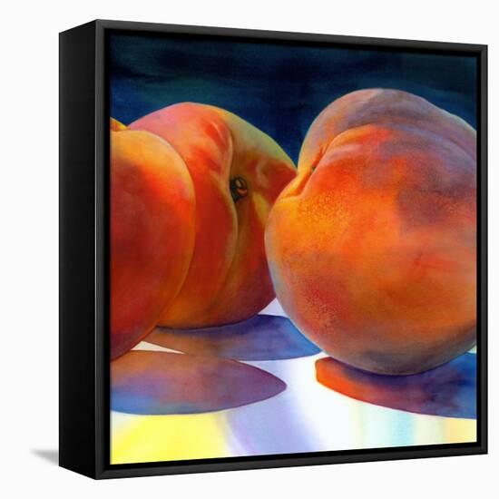 Just Peachy-Terri Hill-Framed Premier Image Canvas