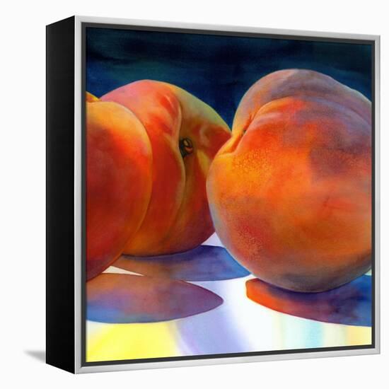 Just Peachy-Terri Hill-Framed Premier Image Canvas