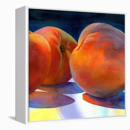 Just Peachy-Terri Hill-Framed Premier Image Canvas