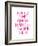 Just Put Your Lipstick On-Brett Wilson-Framed Art Print