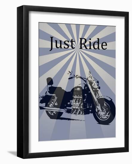 Just Ride-Dan Sproul-Framed Art Print