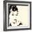 Just Smokin Audrey Hepburn-Pop Art Queen-Framed Giclee Print