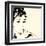 Just Smokin Audrey Hepburn-Pop Art Queen-Framed Giclee Print