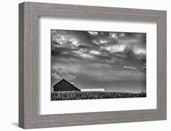 Just South of Town-Trent Foltz-Framed Art Print