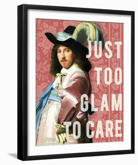 Just to Glam-null-Framed Giclee Print