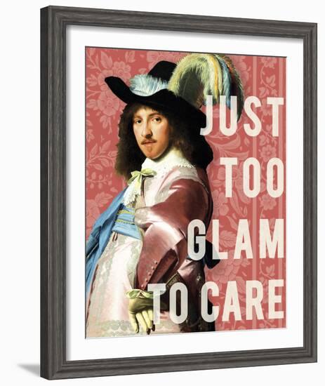 Just Too Glam-Eccentric Accents-Framed Art Print