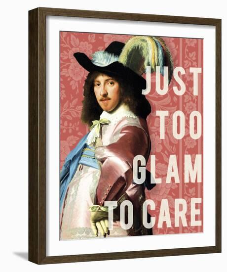 Just Too Glam-Eccentric Accents-Framed Art Print