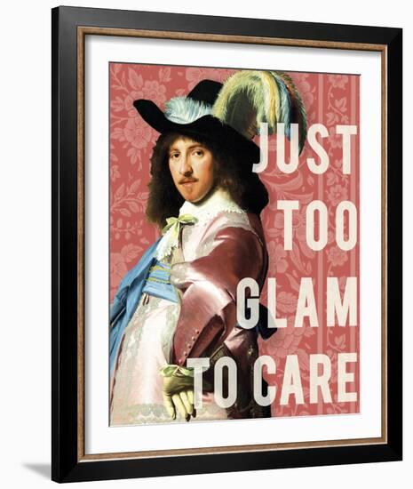 Just Too Glam-Eccentric Accents-Framed Art Print