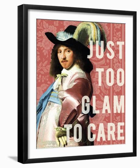 Just Too Glam-Eccentric Accents-Framed Art Print