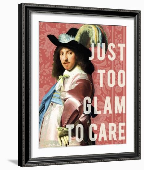 Just Too Glam-Eccentric Accents-Framed Art Print