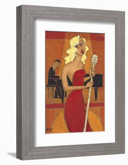 Just Warming Up-Marsha Hammel-Framed Art Print