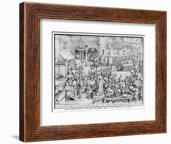 Justice, 1559-Pieter Bruegel the Elder-Framed Giclee Print