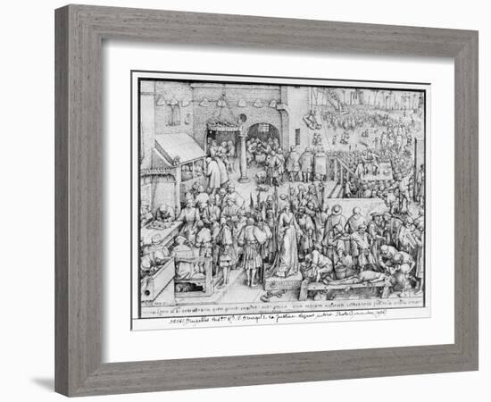 Justice, 1559-Pieter Bruegel the Elder-Framed Giclee Print