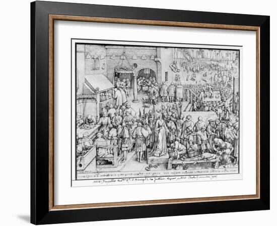 Justice, 1559-Pieter Bruegel the Elder-Framed Giclee Print