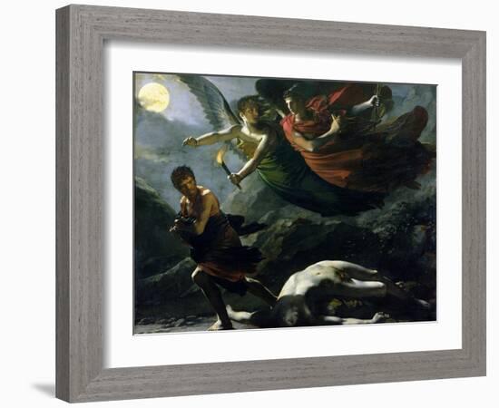 Justice and Divine Vengeance Pursuing Crime, 1808-Pierre-Paul Prud'hon-Framed Giclee Print