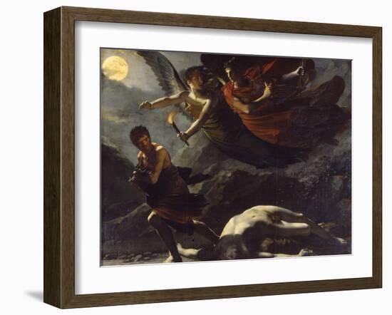 Justice and Divine Vengeance Pursuing Crime, 1808-Pierre-Paul Prud'hon-Framed Giclee Print